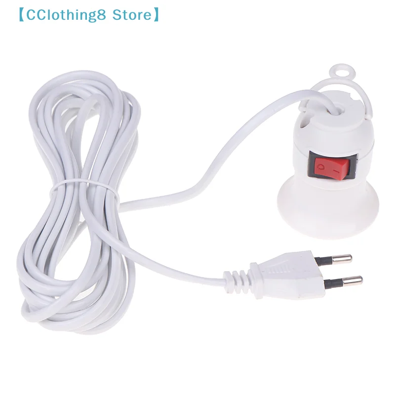 EU Plug 4M Power Cord Cables E27 Lamp Base Holder With Switch For Pendant Led Bulbs Fixture Hanglamp Suspension Socket【AliS8】
EU Plug 4M Power Cord Cables E27 Lamp Base Holder With Switch For Pendant Led Bulbs Fixture Hanglamp Suspension Socket【AliS8】