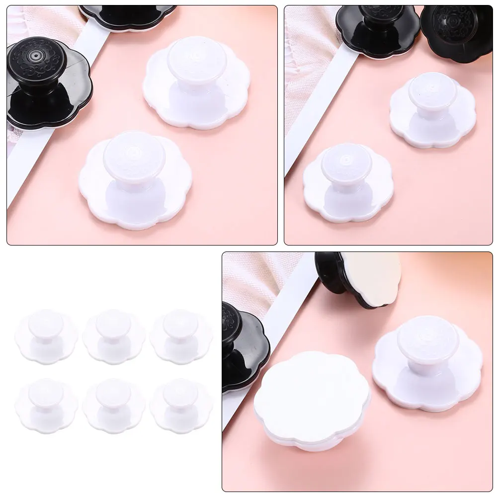 6pcs Adhesive Cabinet Handles Non-Punching Sticky Furniture Knobs Eco-Friendly Abs Pulls For Drawer Closet Door Household Use
6pcs Adhesive Cabinet Handles Non-Punching Sticky Furniture Knobs Eco-Friendly Abs Pulls For Drawer Closet Door Household Use