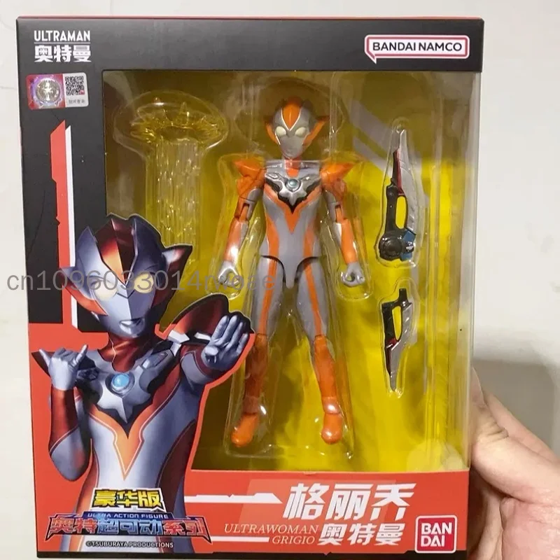 Bandai Ultrawoman Grigio Ultra Action Figure Joint Movable Ultraman Model Toy Anime Collectible For Hobby Collection Display
Bandai Ultrawoman Grigio Ultra Action Figure Joint Movable Ultraman Model Toy Anime Collectible For Hobby Collection Display