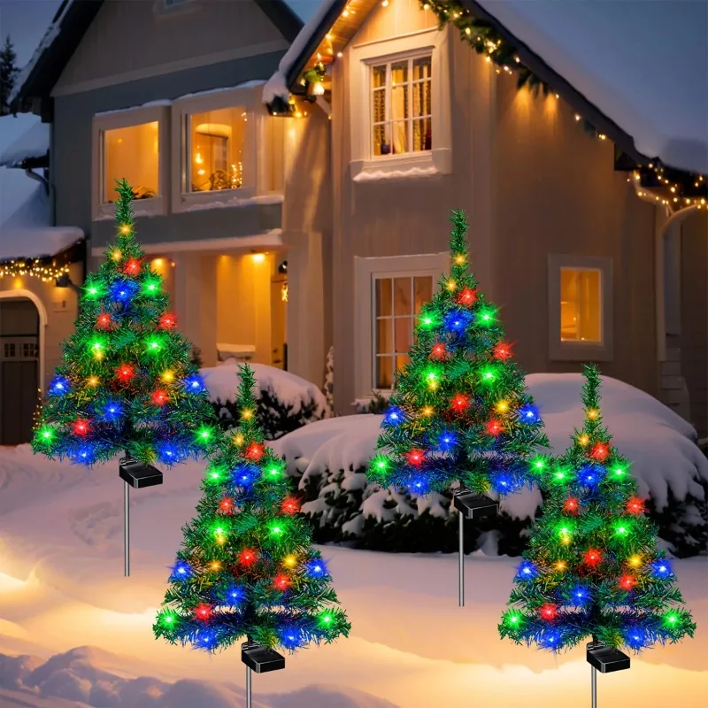 Christmas Tree Lights Solar Waterproof IP65 Durable Outdoor Decoration Lawn Balcony Easy Installation No Wiring Christmas Decora
Christmas Tree Lights Solar Waterproof IP65 Durable Outdoor Decoration Lawn Balcony Easy Installation No Wiring Christmas Decora