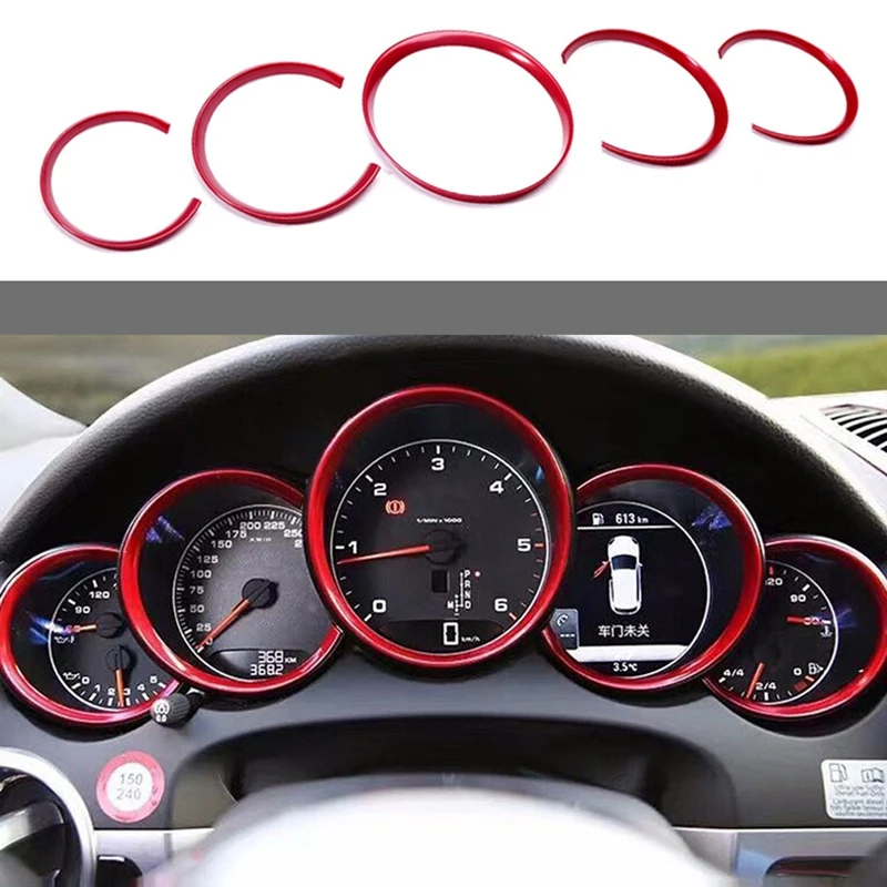 Car Interior Accessories Car Dashboard Meter Ring Covers Trim For-Porsche Cayenne 958 2011-2018
Car Interior Accessories Car Dashboard Meter Ring Covers Trim For-Porsche Cayenne 958 2011-2018