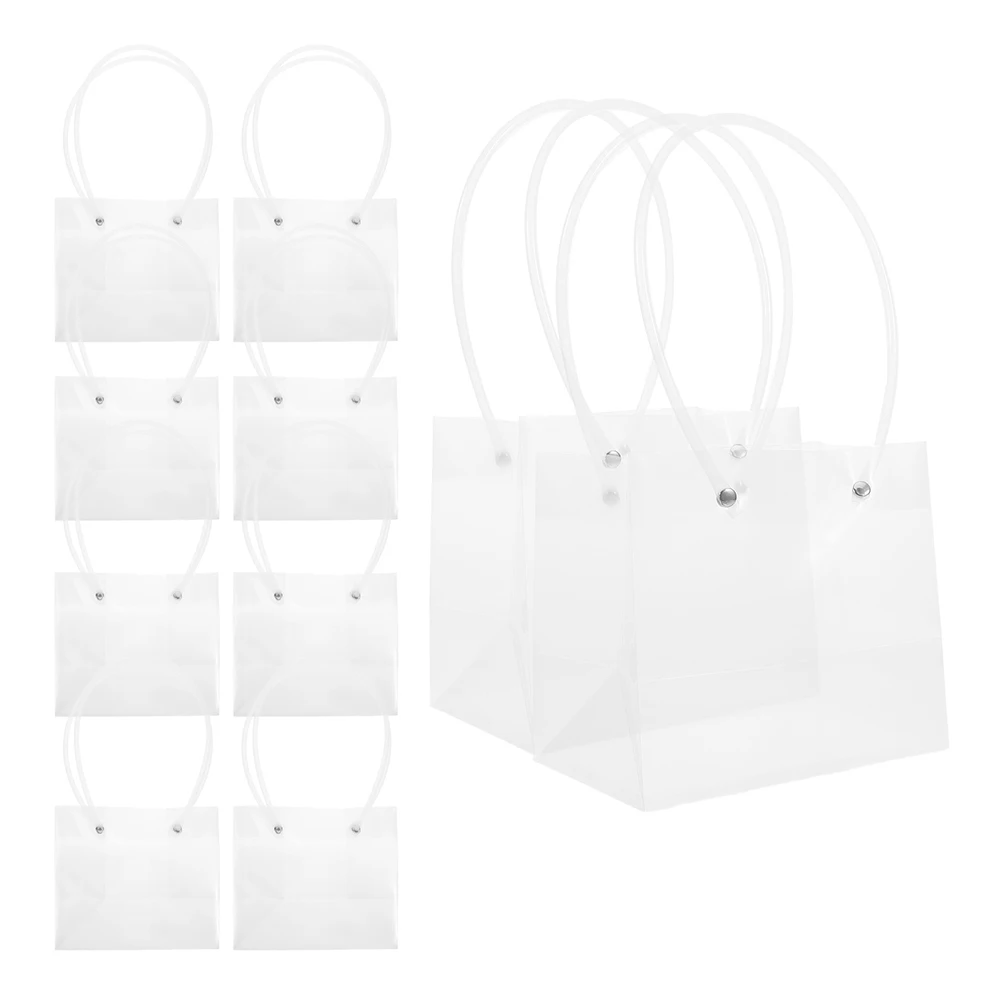 16 Pcs Gift Bags Floral Bouquet Packaging Wedding Favor Transparent Plastic Carrier Handles Flowers Candy Biscuit Storage No
16 Pcs Gift Bags Floral Bouquet Packaging Wedding Favor Transparent Plastic Carrier Handles Flowers Candy Biscuit Storage No