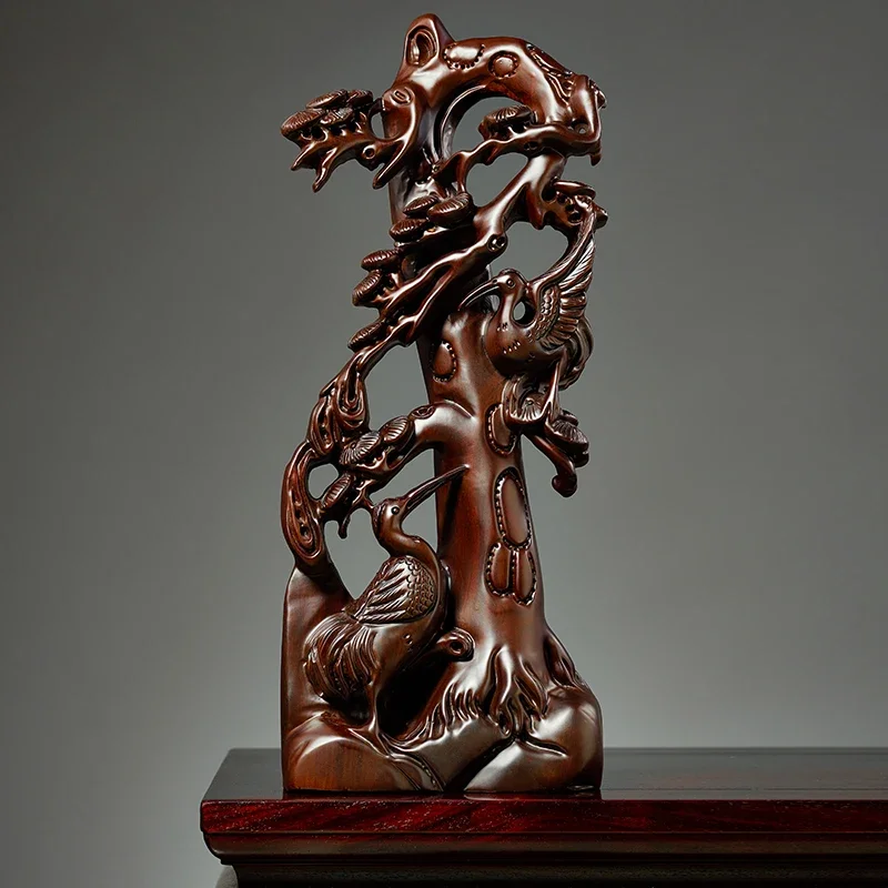 Ebony Wood Carving Songhe Yannian Root Carving Decoration Solid Wood Carving Crafts Living Room Decorations Housewarming
Ebony Wood Carving Songhe Yannian Root Carving Decoration Solid Wood Carving Crafts Living Room Decorations Housewarming