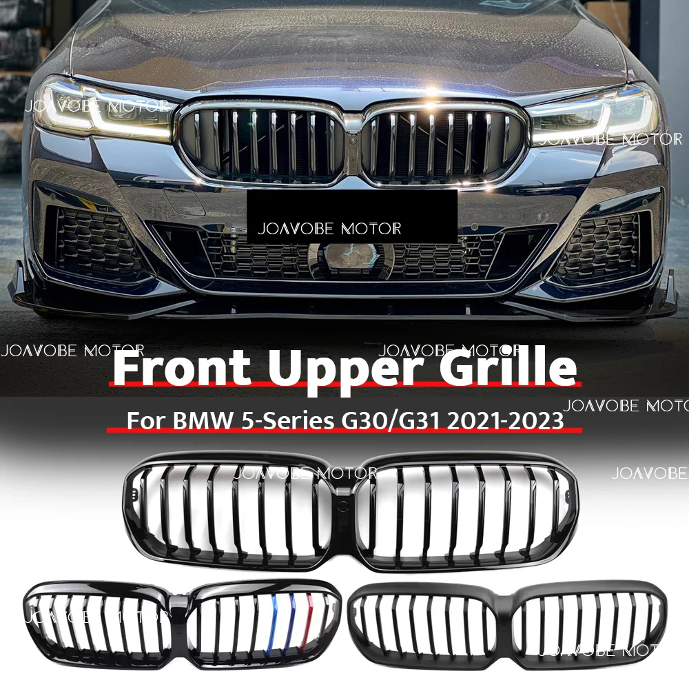 Glossy Black Glossy M-Color Matte Black Single Line Style Front Bumper Grille For BMW 5-series G30 G31 2021-2023
Glossy Black Glossy M-Color Matte Black Single Line Style Front Bumper Grille For BMW 5-series G30 G31 2021-2023