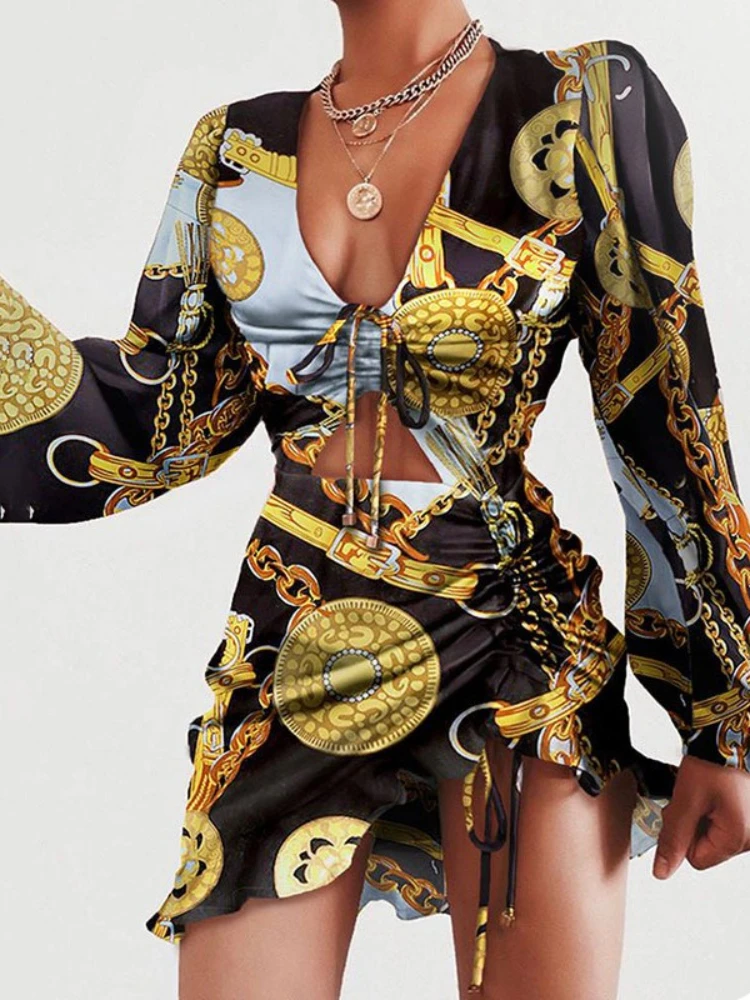 2025 Summer New Women's Ruffled Long-sleeved Hip Sexy Drawstring Dress Elegant Temperament V-neck Banquet Evening Dress Ladies
2025 Summer New Women's Ruffled Long-sleeved Hip Sexy Drawstring Dress Elegant Temperament V-neck Banquet Evening Dress Ladies