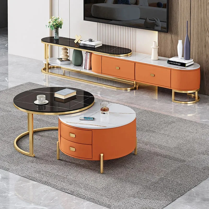 Small apartment, combined household living room coffee table TV cabinet light luxury rock slab bedroom TV cabinet coffee table
Small apartment, combined household living room coffee table TV cabinet light luxury rock slab bedroom TV cabinet coffee table