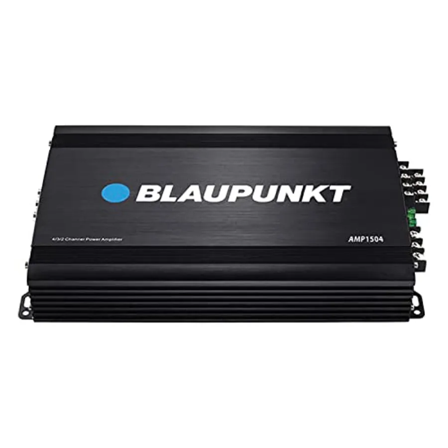 1500W 4-Channel Full-Range Amplifier for car audio systems, aluminum chassis, black finish, high-efficiency Class D design
1500W 4-Channel Full-Range Amplifier for car audio systems, aluminum chassis, black finish, high-efficiency Class D design