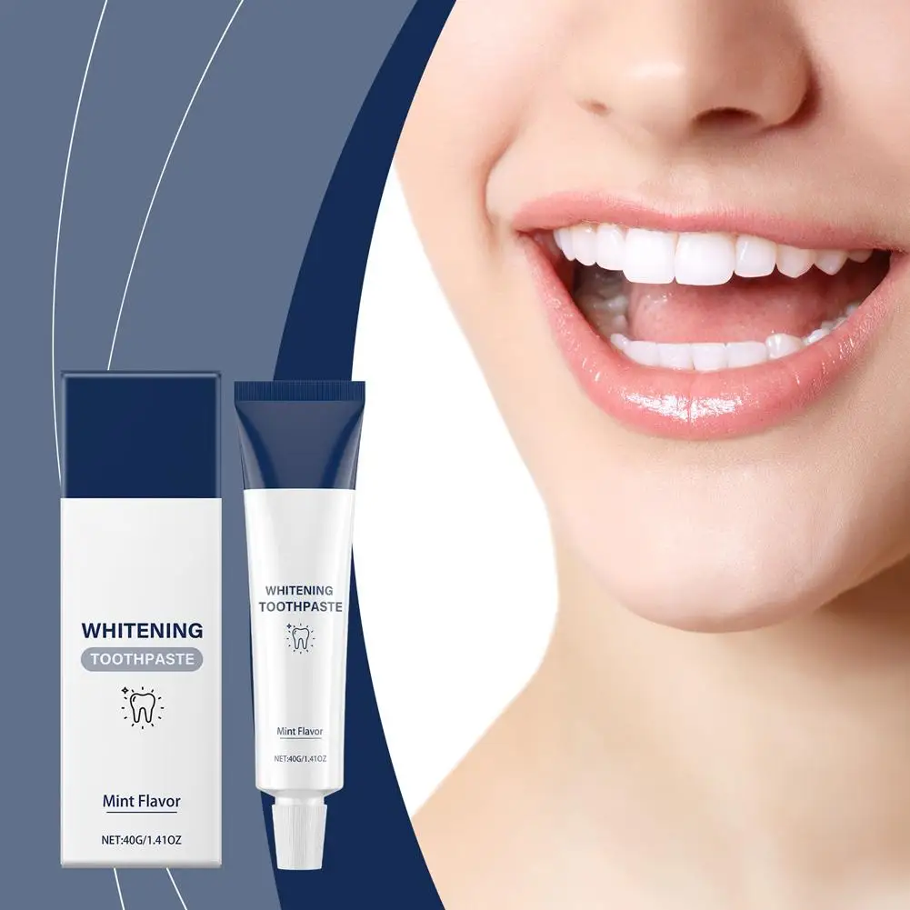 Teeth Brightening Toothpaste Fresh Breath Remove Smoke Cleaning Oral Toothpastes Deep Reduce Hygiene Stains Yellowing 40g F9K8
Teeth Brightening Toothpaste Fresh Breath Remove Smoke Cleaning Oral Toothpastes Deep Reduce Hygiene Stains Yellowing 40g F9K8