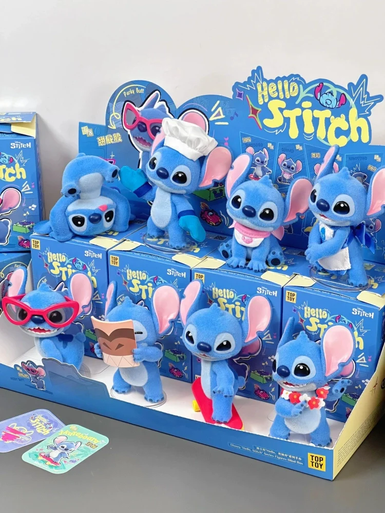 Original Toptoy Disney Hello Series Stitch Blind Box Flocking Figure Trend Mystery Box Toy Ornaments Collection Birthday Gift
Original Toptoy Disney Hello Series Stitch Blind Box Flocking Figure Trend Mystery Box Toy Ornaments Collection Birthday Gift