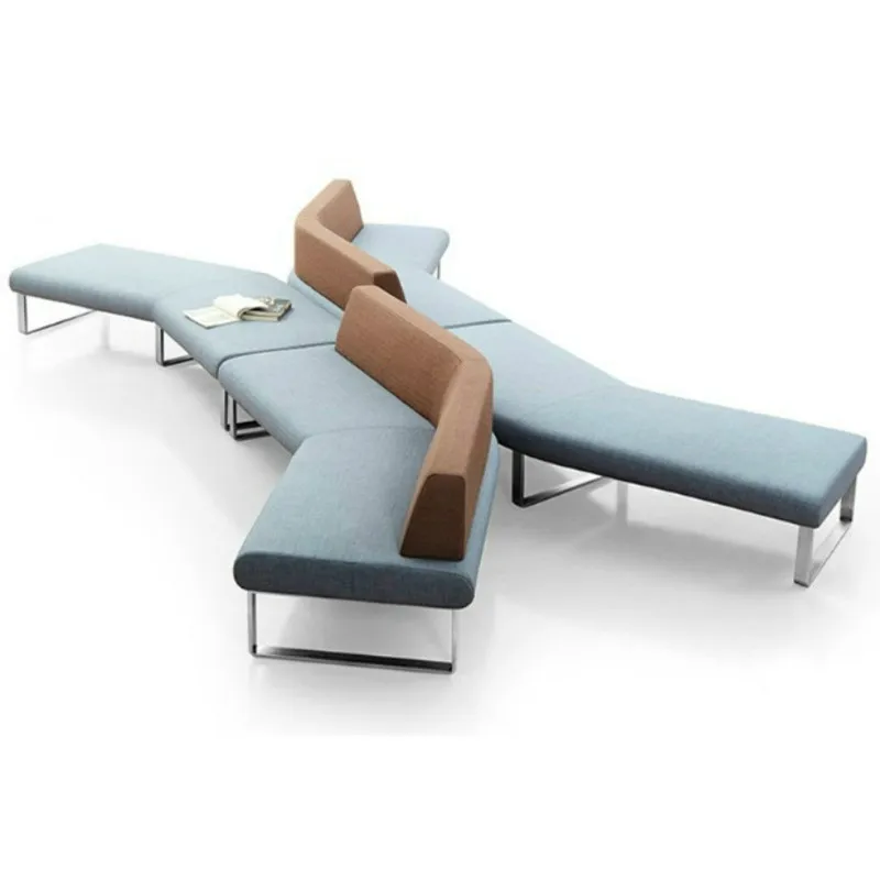 Special-shaped curved sofa, fabric sofa combination, office splicing, simple leisure meeting guests, creative S-shaped sofa
Special-shaped curved sofa, fabric sofa combination, office splicing, simple leisure meeting guests, creative S-shaped sofa