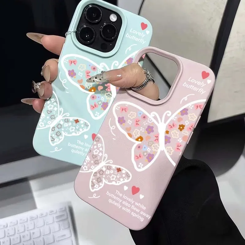 Lovely Butterfly Lichee Pattern Silicone Phone Case For iPhone 16 15 14 Plus Cases For iPhone 16 15 14 13 12 11 Pro Max Cover
Lovely Butterfly Lichee Pattern Silicone Phone Case For iPhone 16 15 14 Plus Cases For iPhone 16 15 14 13 12 11 Pro Max Cover