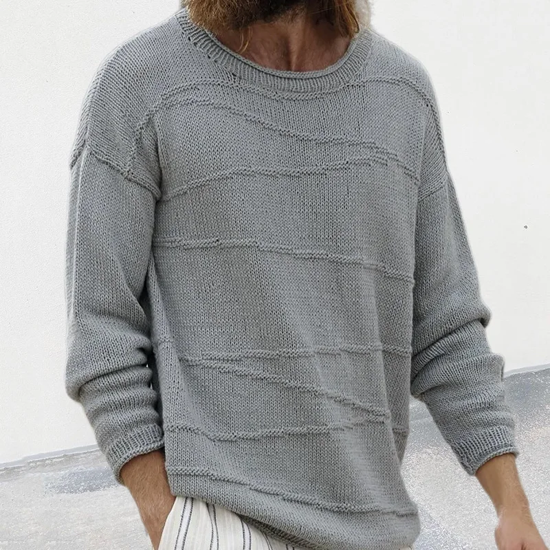 2023 Holiday Long Sleeve Daily Style Fashion Sweaters Autumn Winter O-Neck Solid Simple Male Pullovers Streetwear Dropshipping 
2023 Holiday Long Sleeve Daily Style Fashion Sweaters Autumn Winter O-Neck Solid Simple Male Pullovers Streetwear Dropshipping