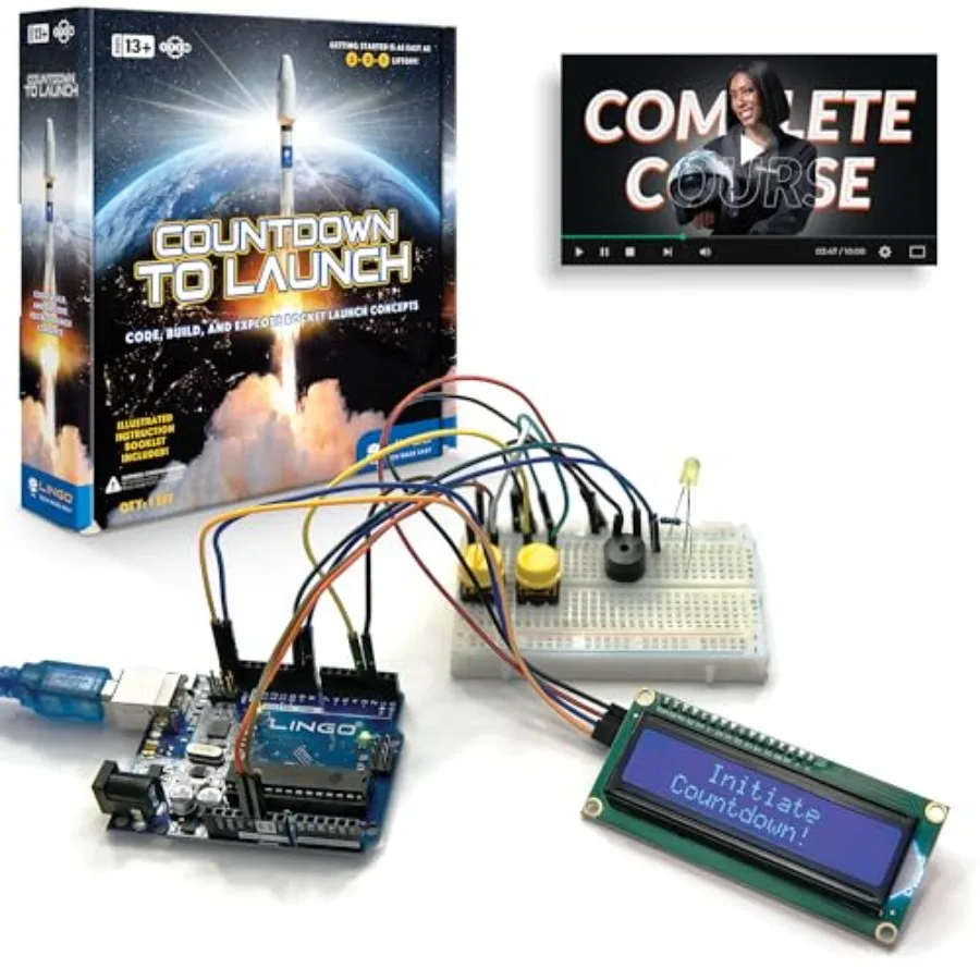STEM Coding Kit for Rocket Launch Concepts Durable Plastic, Blue Gray Build, Code Explore with Real-Time Simulation for Ages 13
STEM Coding Kit for Rocket Launch Concepts Durable Plastic, Blue Gray Build, Code Explore with Real-Time Simulation for Ages 13