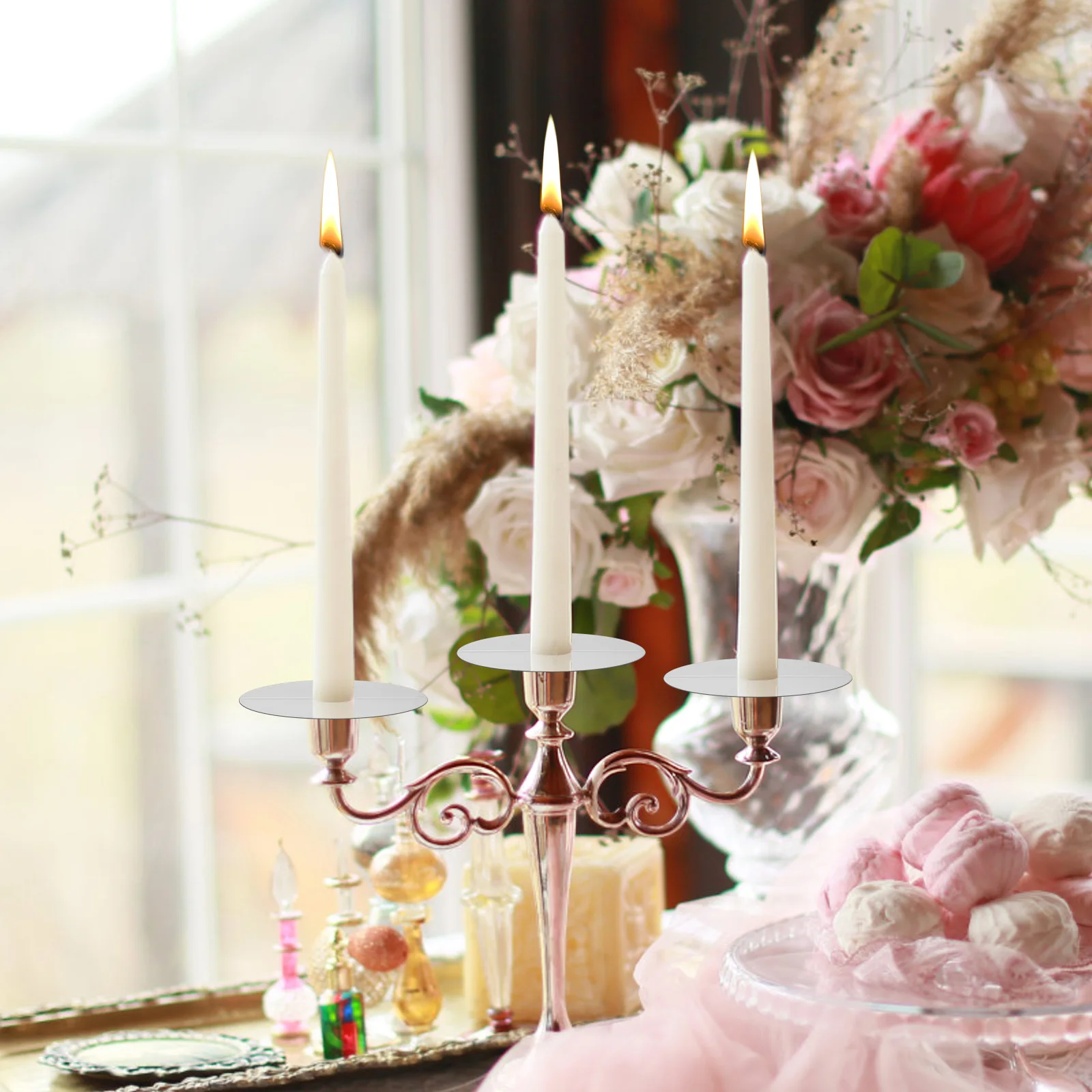 35 Pcs Protect Paper Tray Candles Protective Disc White Aluminum Foil Temple Drip Protectors
35 Pcs Protect Paper Tray Candles Protective Disc White Aluminum Foil Temple Drip Protectors
