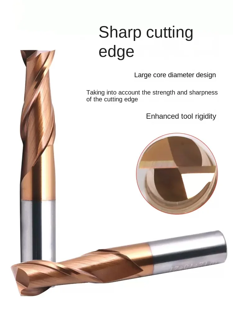 HRC55 Carbide 2 Flutes Flat Drill Bits End Mill CNC Router Cutters High Efficiency Trimmer Bit Carpentry Tools Industrial Grade
HRC55 Carbide 2 Flutes Flat Drill Bits End Mill CNC Router Cutters High Efficiency Trimmer Bit Carpentry Tools Industrial Grade