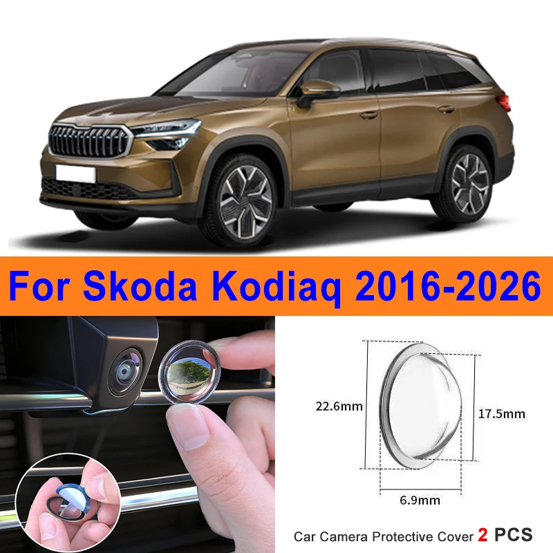 360 Reverse Image Car Camera Cover Anti-Scratch PC Lens Protector Stickers For Skoda Kodiaq 2016-2026 2Pcs
360 Reverse Image Car Camera Cover Anti-Scratch PC Lens Protector Stickers For Skoda Kodiaq 2016-2026 2Pcs