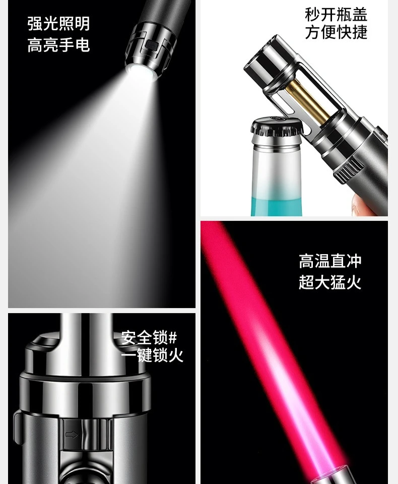 High quality Outdoor Windproof Lighter with Long Handle Portable Camping Hiking Emergency Survival Fire Starter
High quality Outdoor Windproof Lighter with Long Handle Portable Camping Hiking Emergency Survival Fire Starter