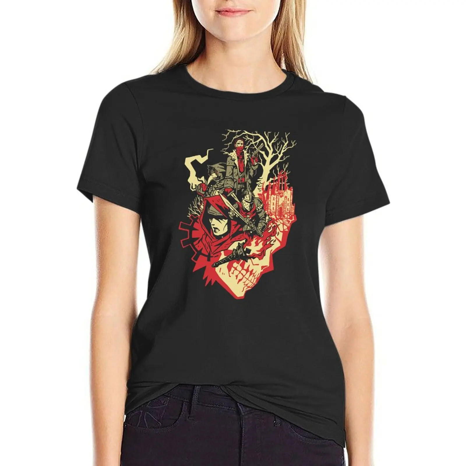 Gifts Idea Darkest Dungeon Red Hook Vestal Gifts For Birthday T-shirt summer clothes Blouse kawaii clothes tops for Women
Gifts Idea Darkest Dungeon Red Hook Vestal Gifts For Birthday T-shirt summer clothes Blouse kawaii clothes tops for Women