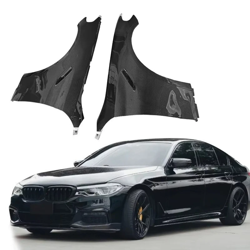 Customized Accessories Black Car Front Side Real Carbon Fenders for 5 Series G30 540i 2018 Carbon Fenders Body Kit Upgrade
Customized Accessories Black Car Front Side Real Carbon Fenders for 5 Series G30 540i 2018 Carbon Fenders Body Kit Upgrade