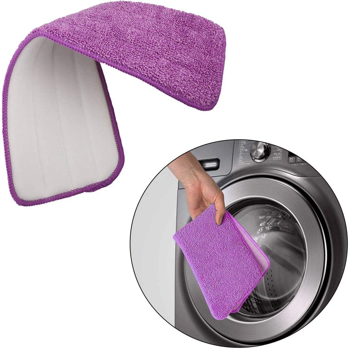 AT84-Flat Mop Heads 6 Pcs Microfibre Mop Pads 42Cm X 14Cm Spray Mop Refill Replacement Pads Mop Head Covers - Machine Washable (
AT84-Flat Mop Heads 6 Pcs Microfibre Mop Pads 42Cm X 14Cm Spray Mop Refill Replacement Pads Mop Head Covers - Machine Washable (