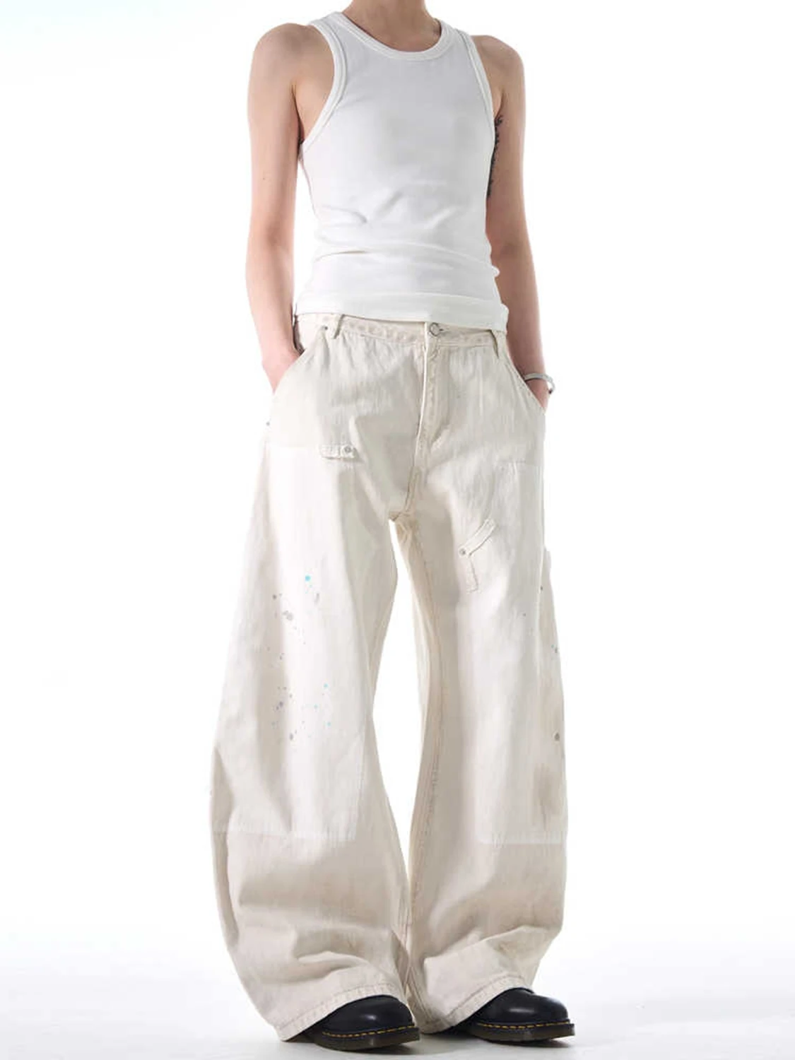 Women's White Y2k Jeans Harajuku Japanese 2000s Style Oversize Denim Trousers 90s Vintage Baggy Jean Pants Trashy Clothes 2025
Women's White Y2k Jeans Harajuku Japanese 2000s Style Oversize Denim Trousers 90s Vintage Baggy Jean Pants Trashy Clothes 2025