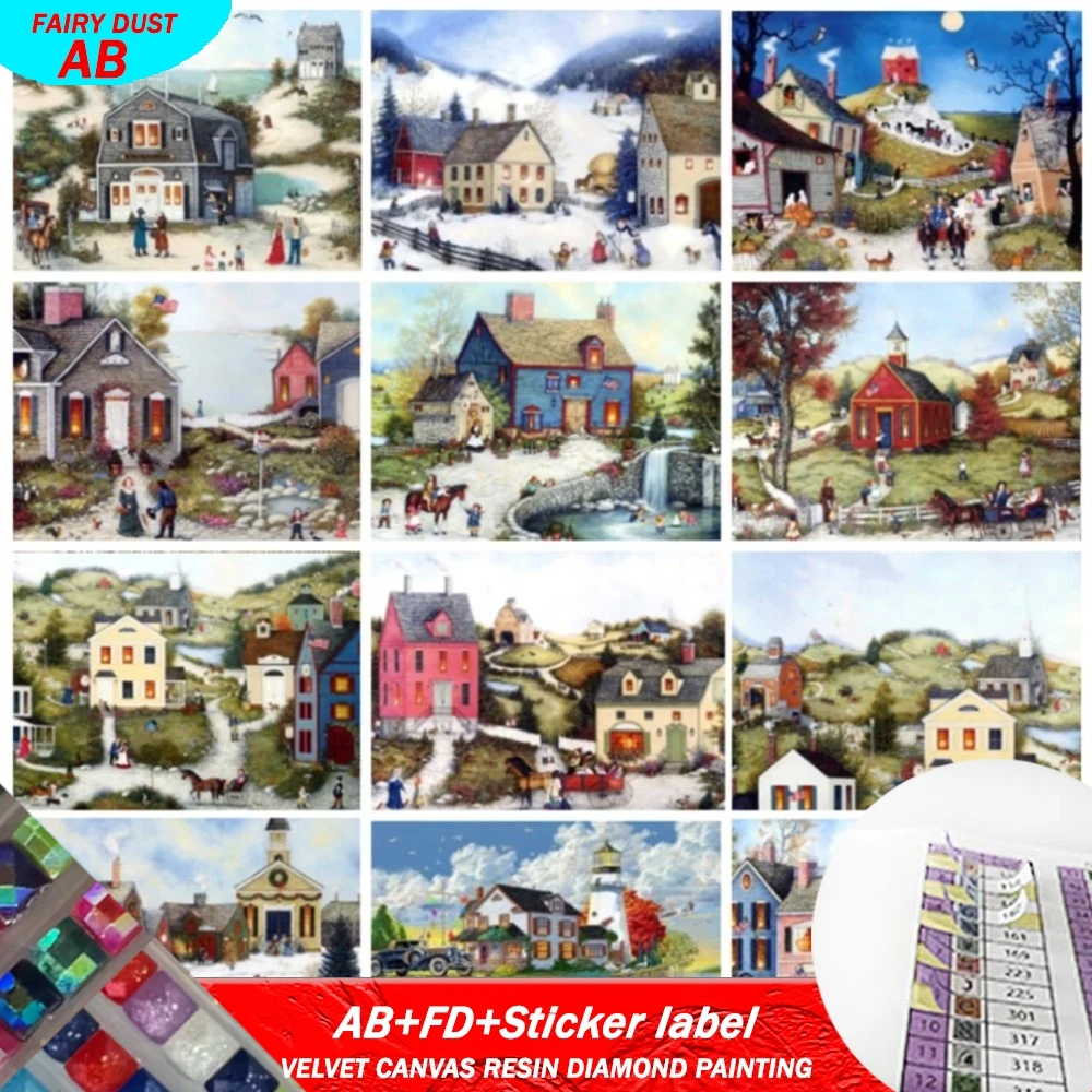 DIY 5D AB FD Смола квадратная алмазная живопись с наклейками по номерам дом вышивка город стразы искусство хобби украшение стены
DIY 5D AB FD Смола квадратная алмазная живопись с наклейками по номерам дом вышивка город стразы искусство хобби украшение стены