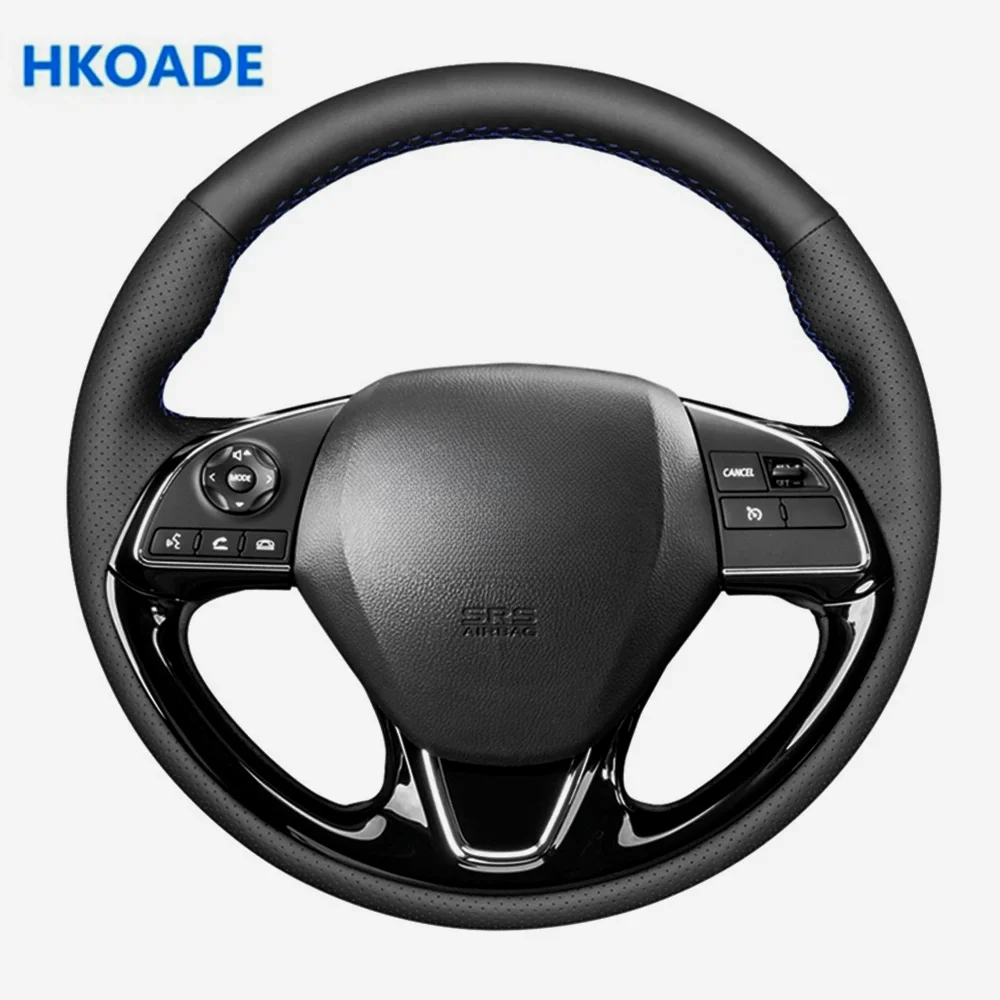 DIY Hand-stitched Black Genuine Leather Car Steering Wheel Cover For Mitsubishi ASX Outlander Mirage 2016-2019 Eclipse (Cross)
DIY Hand-stitched Black Genuine Leather Car Steering Wheel Cover For Mitsubishi ASX Outlander Mirage 2016-2019 Eclipse (Cross)