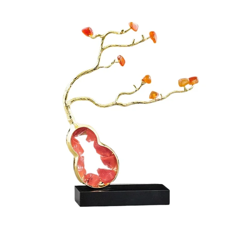 NewChinese light luxury Fulu gourd ornament, living room entrance TV cabinet wine cabinet, housewarming new home gift decoration
NewChinese light luxury Fulu gourd ornament, living room entrance TV cabinet wine cabinet, housewarming new home gift decoration