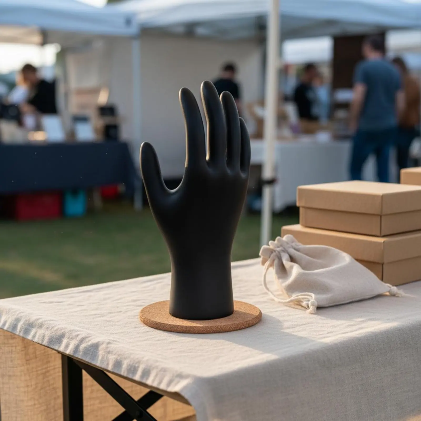 2 Pieces PVC Hand Model Black Color Jewelry Display Hand Realistic Shape Sturdy Plastic for Men, Shop Window
2 Pieces PVC Hand Model Black Color Jewelry Display Hand Realistic Shape Sturdy Plastic for Men, Shop Window