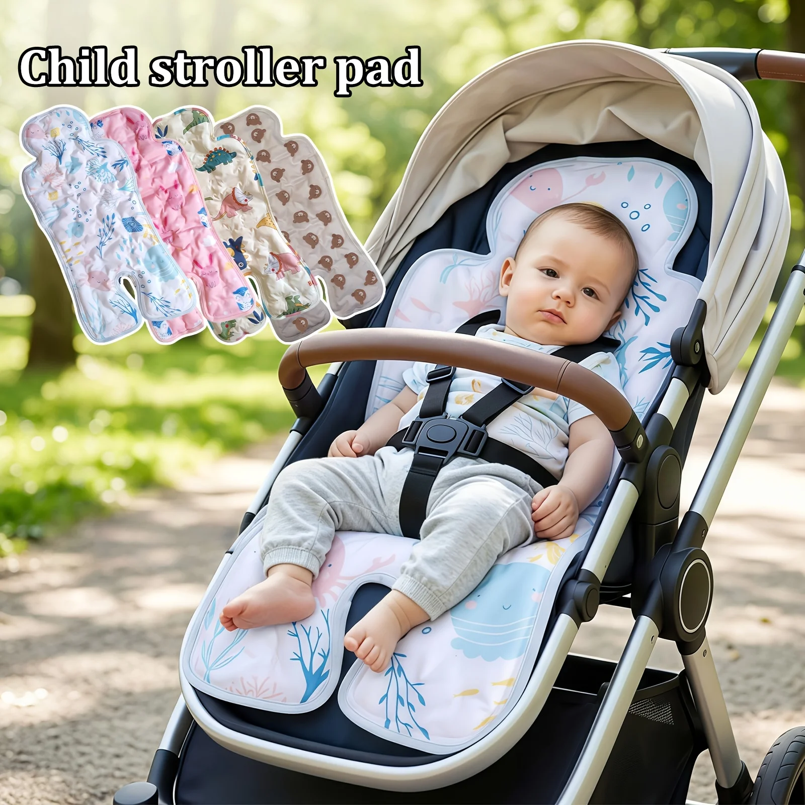 1 Piece, Summer Cooling Mat for Baby Stroller, Multi-Purpose Baby Stroller Ice Pad, Universal for Safety Seats, Various Cartoon Designs to Choose From, a Must-Have Cooling Tool for Travel
1 Piece, Summer Cooling Mat for Baby Stroller, Multi-Purpose Baby Stroller Ice Pad, Universal for Safety Seats, Various Cartoon Designs to Choose From, a Must-Have Cooling Tool for Travel