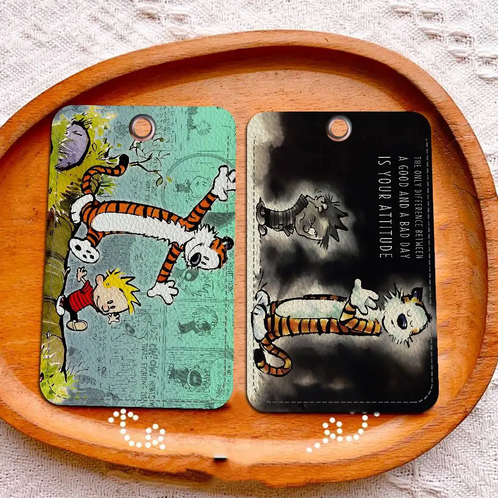 Book C-Calvin And H-Hobbes Keychain With Access Card Holder, Bus Pass & Meal Card ID Bank Card Protective Case For Security
Book C-Calvin And H-Hobbes Keychain With Access Card Holder, Bus Pass & Meal Card ID Bank Card Protective Case For Security