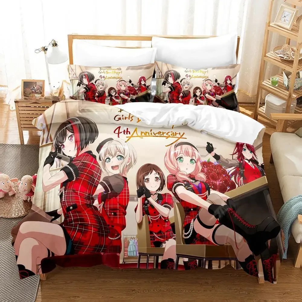 3D-принт BanG Dream! Вечеринка группы девочек! Комплект постельного белья Single Twin Full Queen King Size, комплект постельного белья для взрослых и детей, комплекты пододеяльников для спальни
3D-принт BanG Dream! Вечеринка группы девочек! Комплект постельного белья Single Twin Full Queen King Size, комплект постельного белья для взрослых и детей, комплекты пододеяльников для спальни