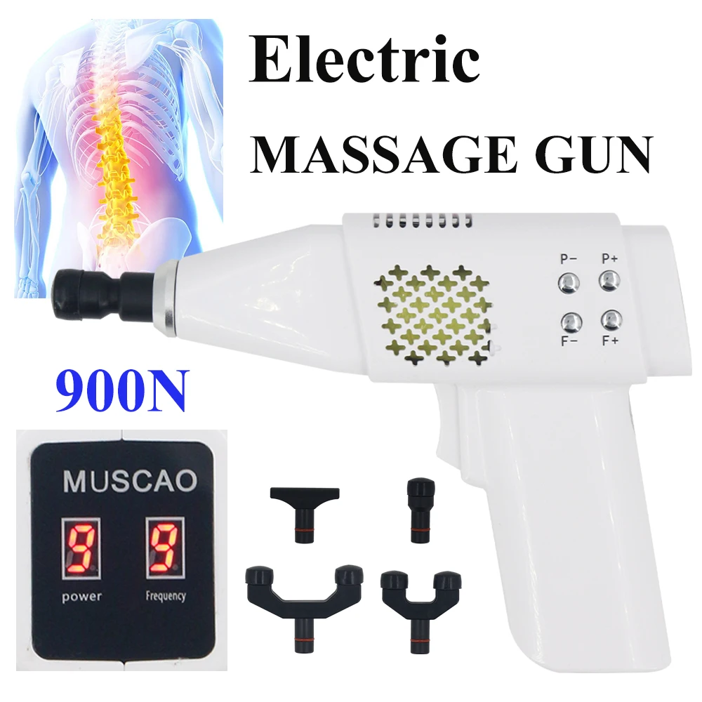 New Electric Chiropractic Adjusting Tools 900N Adjustable Intensity Spinal Massage Therapy Spine Correction Gun Pain Relief
New Electric Chiropractic Adjusting Tools 900N Adjustable Intensity Spinal Massage Therapy Spine Correction Gun Pain Relief