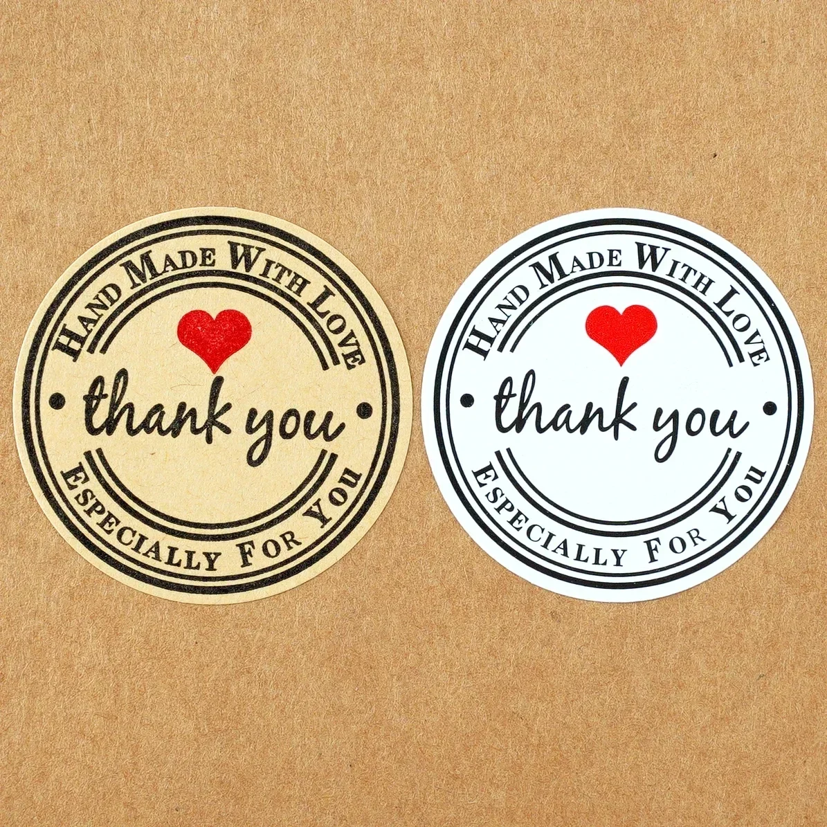 Round Kraft Stationery Label Sticker DIY Retro Seal Sticker For Products Handmade With Love
Round Kraft Stationery Label Sticker DIY Retro Seal Sticker For Products Handmade With Love