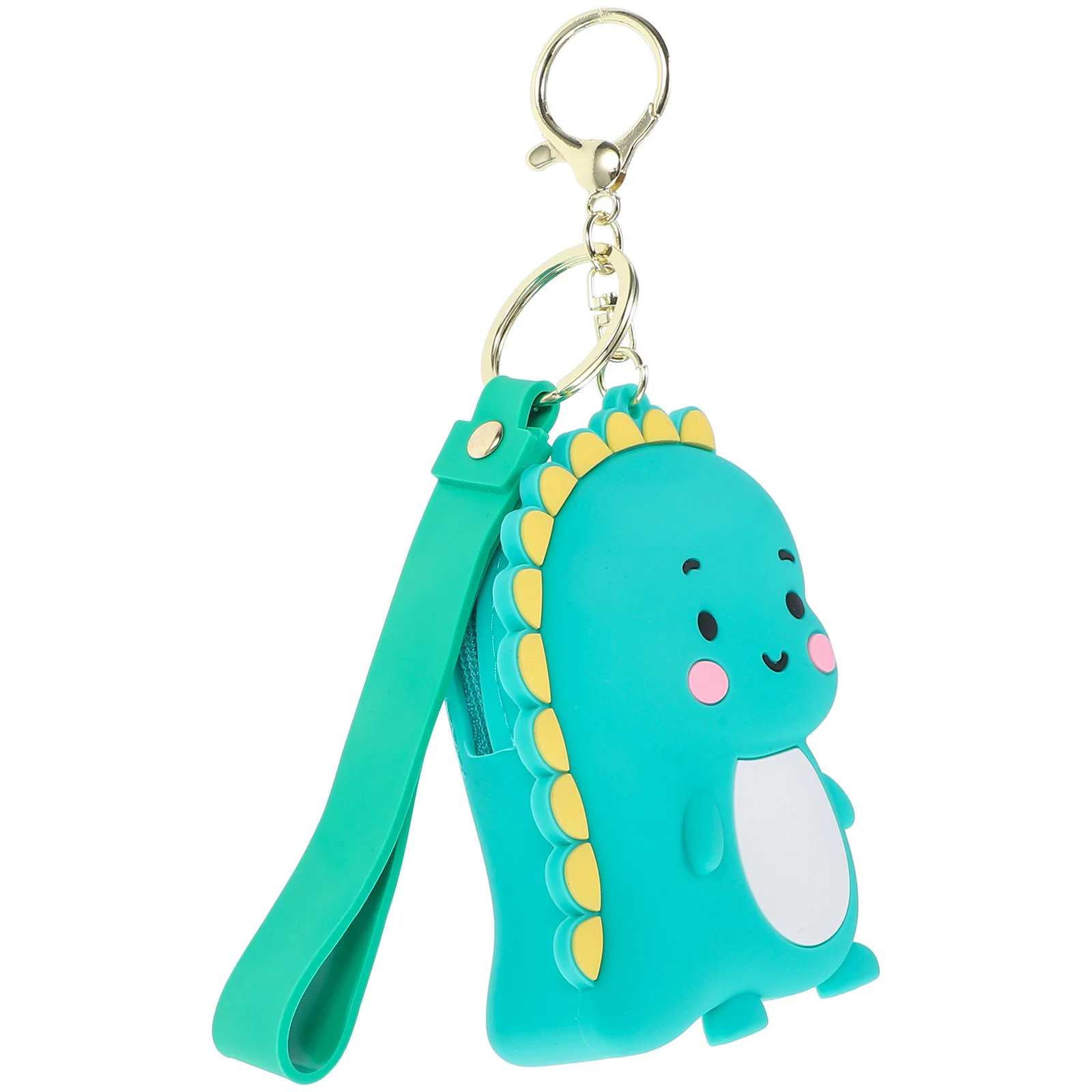 Silicone Dinosaur Keychain Small Purse Cute Wallet Cartoon Coin Pouch Zippered Tiny Bag Key Ring Holder Change Purses Portable
Silicone Dinosaur Keychain Small Purse Cute Wallet Cartoon Coin Pouch Zippered Tiny Bag Key Ring Holder Change Purses Portable