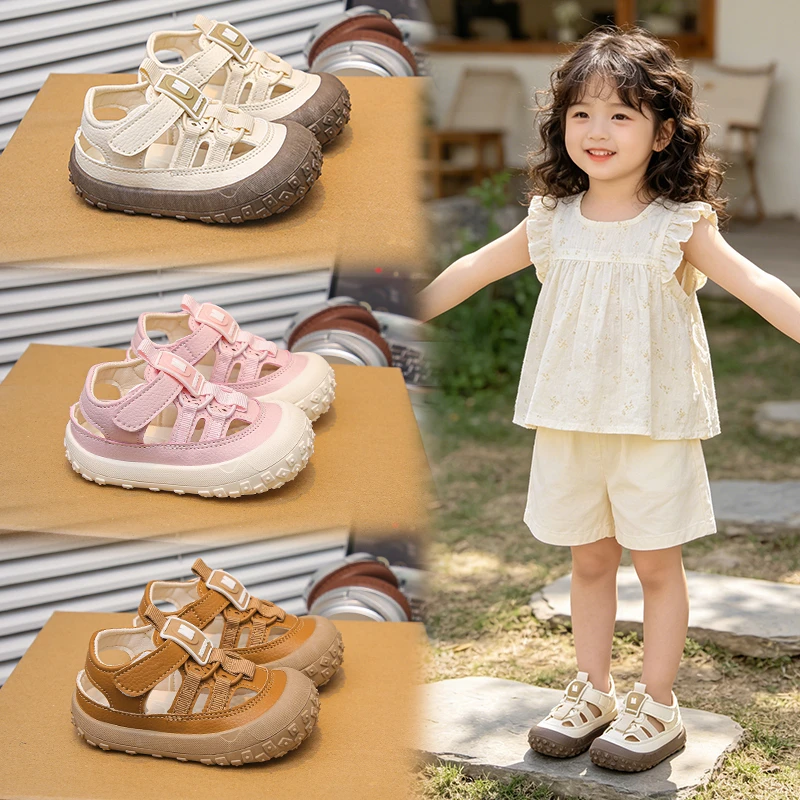 Summer Kids Girls Boys Closed Toe Sandals Breathable Anti-slip Soft Sole Adjustable Strap Toddler Casual School Outdoor Shoes
Summer Kids Girls Boys Closed Toe Sandals Breathable Anti-slip Soft Sole Adjustable Strap Toddler Casual School Outdoor Shoes