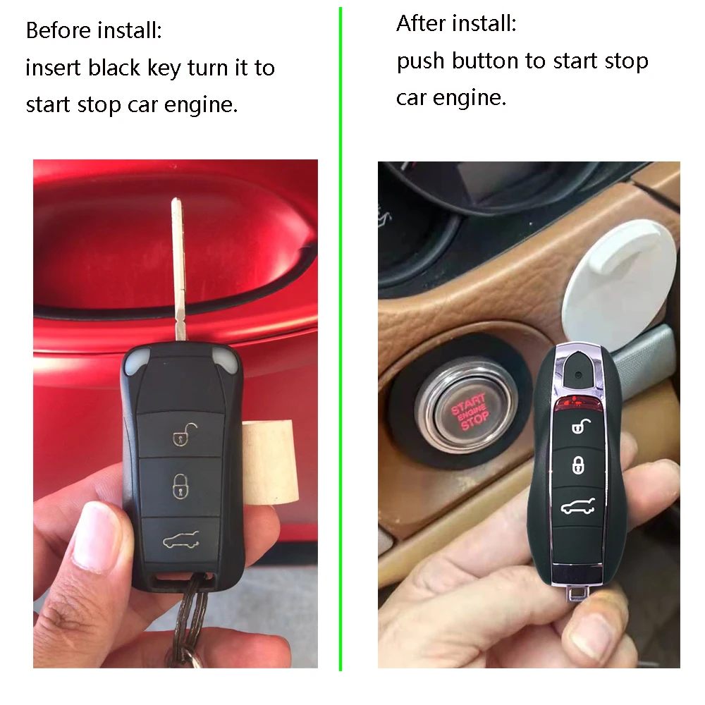 For Porsche Old Cayenne Year 2006-2009 Keyless Start Auto PKE Keyless Access System Remote Starter New Remote Key
For Porsche Old Cayenne Year 2006-2009 Keyless Start Auto PKE Keyless Access System Remote Starter New Remote Key