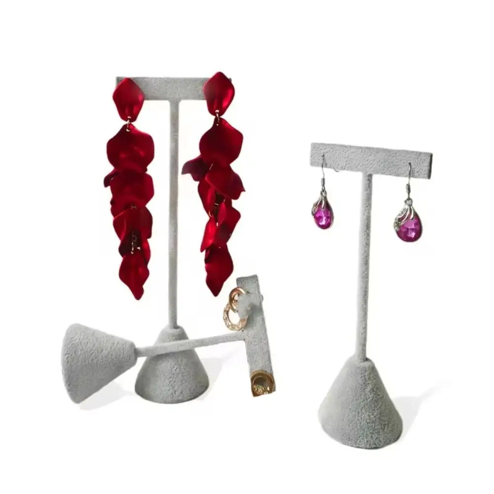 Luxury T-Shape Velvet Earrings Display Rack Exquisite Storage Earrings Holder Ornaments Ins Earrings Display Stand Decoration
Luxury T-Shape Velvet Earrings Display Rack Exquisite Storage Earrings Holder Ornaments Ins Earrings Display Stand Decoration