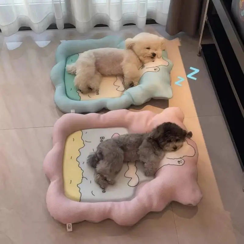 Cotton Quality Dog Kennel Bolster Durable Cute Designer Mattress Dog Supplies Indoors Modern Camas Para Perros Dog Furniture
Cotton Quality Dog Kennel Bolster Durable Cute Designer Mattress Dog Supplies Indoors Modern Camas Para Perros Dog Furniture