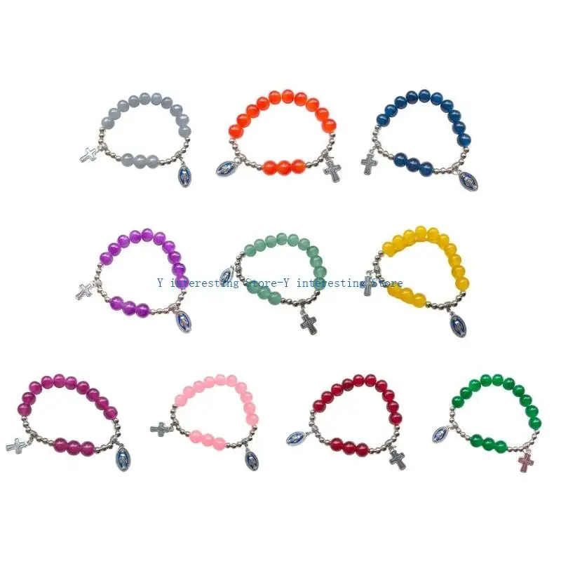 896A Colorful Religious Jewelry Glass Crystal Beaded Bracelets Religious Jewelry Rosarys Bracelets Elastics Bracelets
896A Colorful Religious Jewelry Glass Crystal Beaded Bracelets Religious Jewelry Rosarys Bracelets Elastics Bracelets