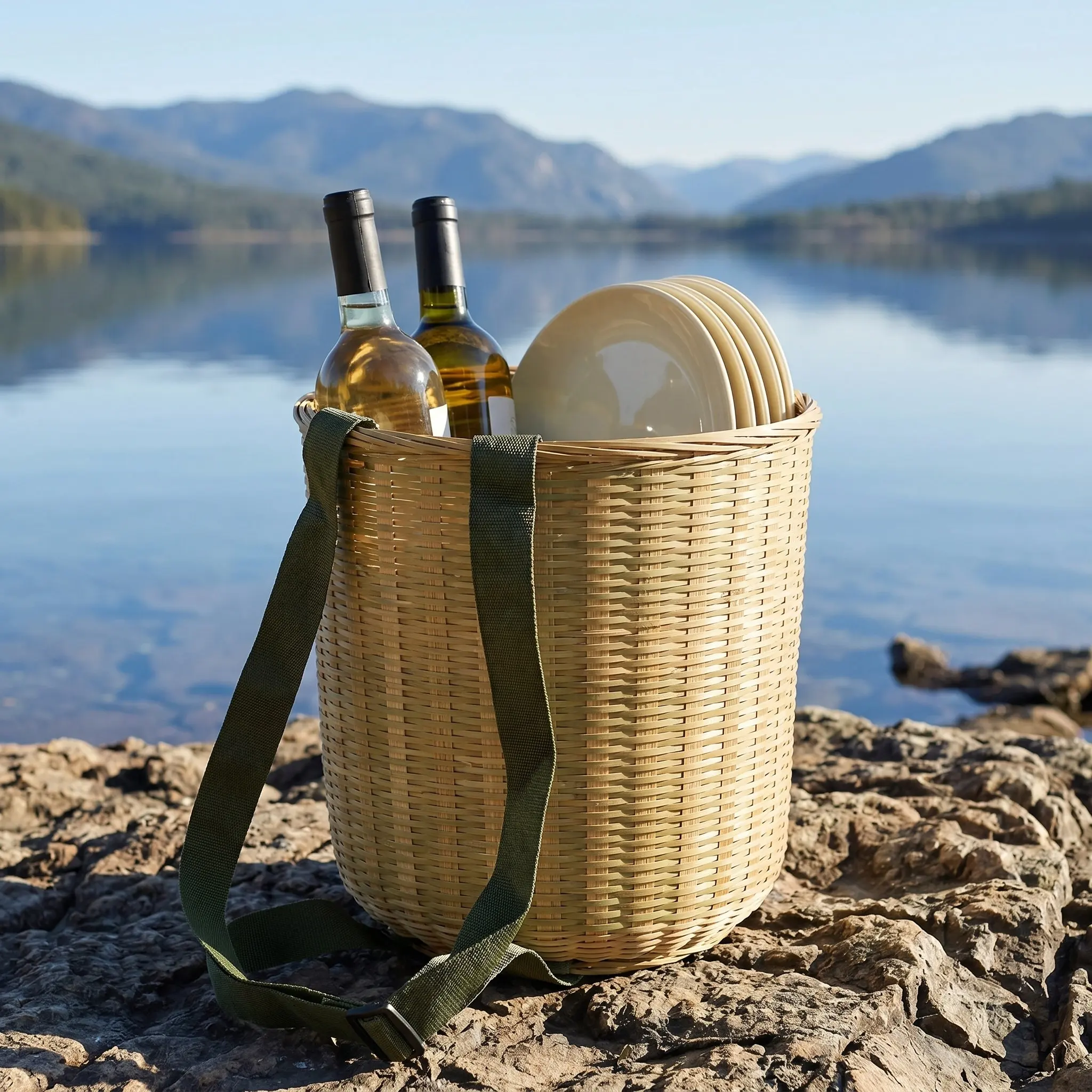 Round Bamboo Weaving Basket Backpack Lightweight Handwoven for Gardening Foraging Fruit Vegetable Harvest Picnic Mushroom
Round Bamboo Weaving Basket Backpack Lightweight Handwoven for Gardening Foraging Fruit Vegetable Harvest Picnic Mushroom