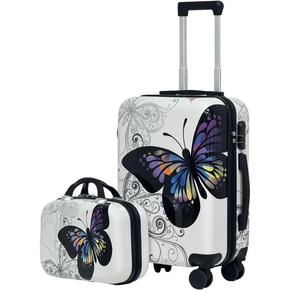 Two-Piece Hard Shell Luggage Set with 360° Spinner Wheels and Combination Lock (20 + 14)
Two-Piece Hard Shell Luggage Set with 360° Spinner Wheels and Combination Lock (20 + 14)