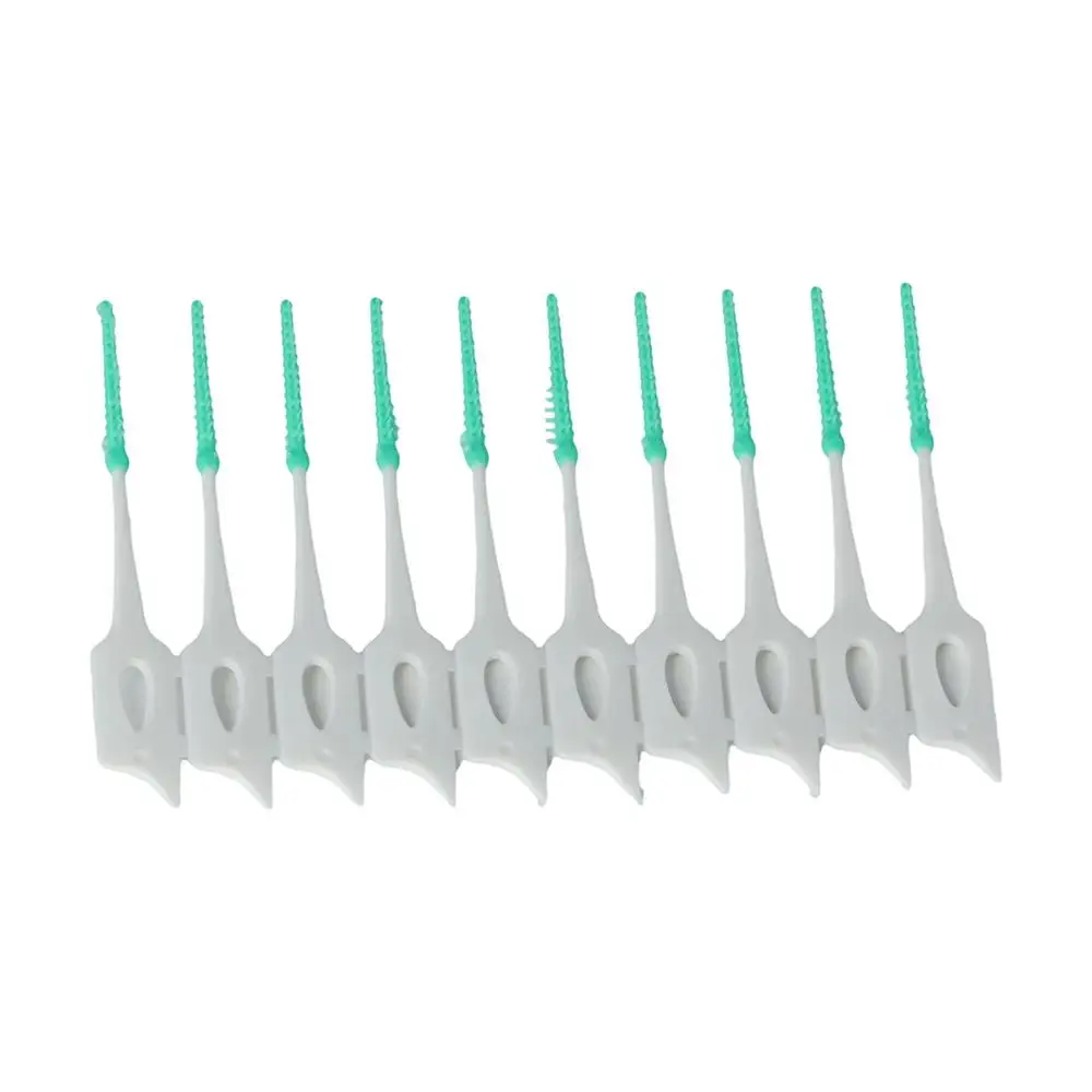 160Pcs Clean Between Teeth Silicone Interdental Brushes Orthodontics Braces Teeth Care Toothpicks Brushes with Thread Toothbrush
160Pcs Clean Between Teeth Silicone Interdental Brushes Orthodontics Braces Teeth Care Toothpicks Brushes with Thread Toothbrush