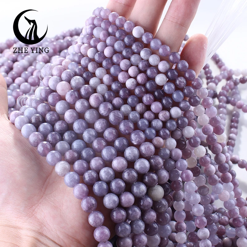 Zhe Ying Natural Muscovite Smooth Round Purple Mica Beads Wholesale Jewelry Accessory Supply Strand 15''
Zhe Ying Natural Muscovite Smooth Round Purple Mica Beads Wholesale Jewelry Accessory Supply Strand 15''