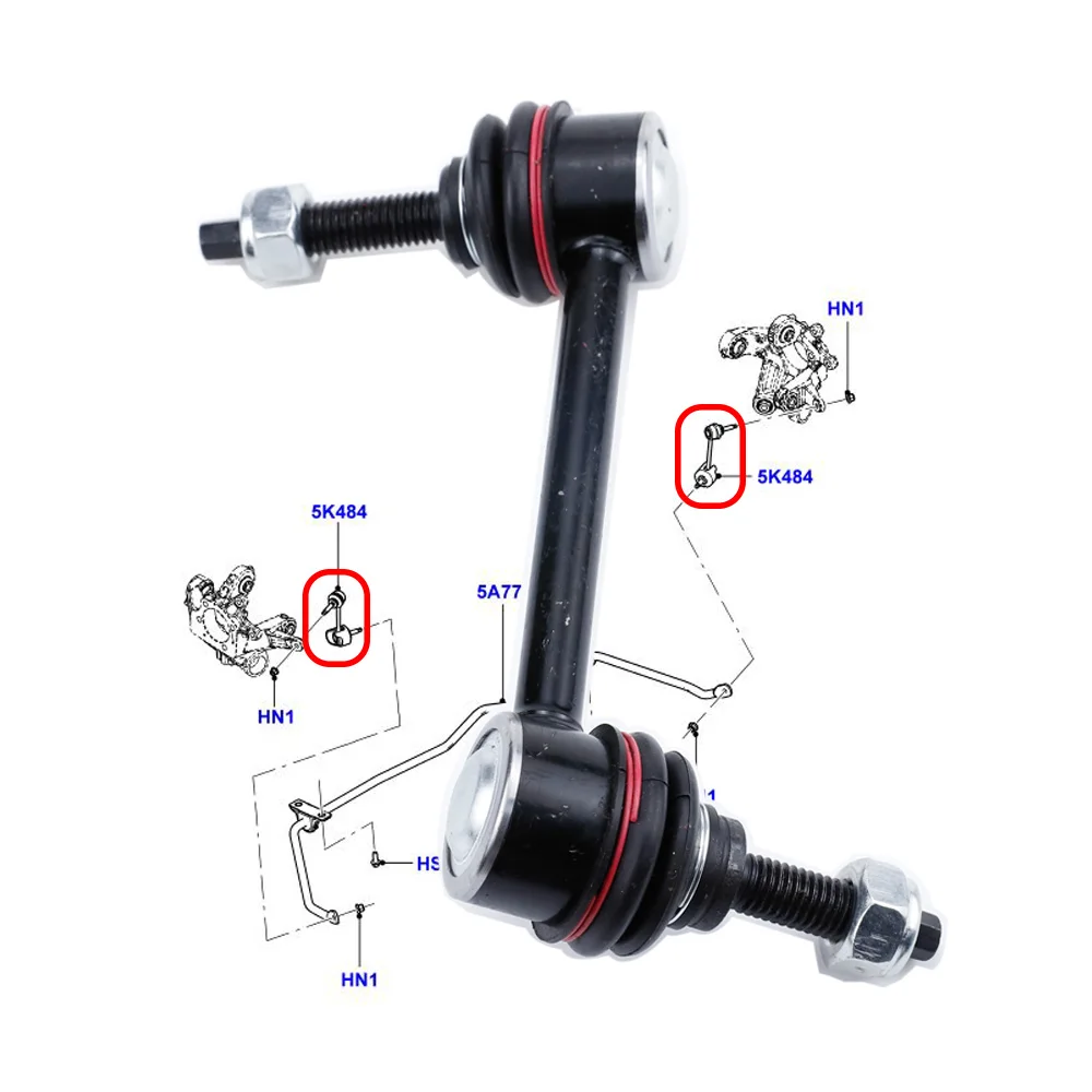 REAR Stabilizer Link L/R for FORD EXPLORER U502 2011- Sway Bar Link DG1Z-5K484-B DG1Z-5K484-A AA8Z5K484B AA8Z5K484A
REAR Stabilizer Link L/R for FORD EXPLORER U502 2011- Sway Bar Link DG1Z-5K484-B DG1Z-5K484-A AA8Z5K484B AA8Z5K484A