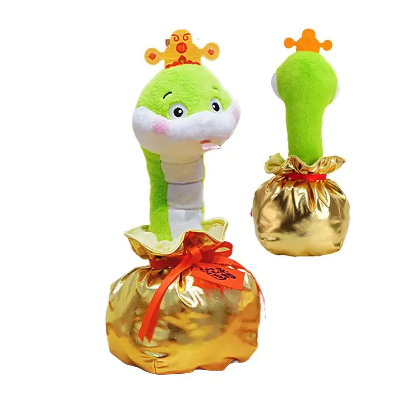 Snake Year Plush Cute Singing Chinese Snake Toy Snake Year Mascot Doll Soft 2025 Chinese New Year Snake Decorations Stuffed
Snake Year Plush Cute Singing Chinese Snake Toy Snake Year Mascot Doll Soft 2025 Chinese New Year Snake Decorations Stuffed