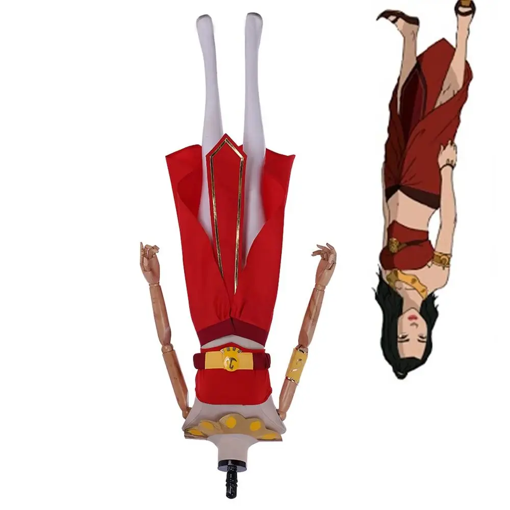 The Last Airbender Azula Cosplay Costume Adult Women Sexy Red Strapless Tube Top Slit Skirt Suits Halloween Party Dress
The Last Airbender Azula Cosplay Costume Adult Women Sexy Red Strapless Tube Top Slit Skirt Suits Halloween Party Dress
