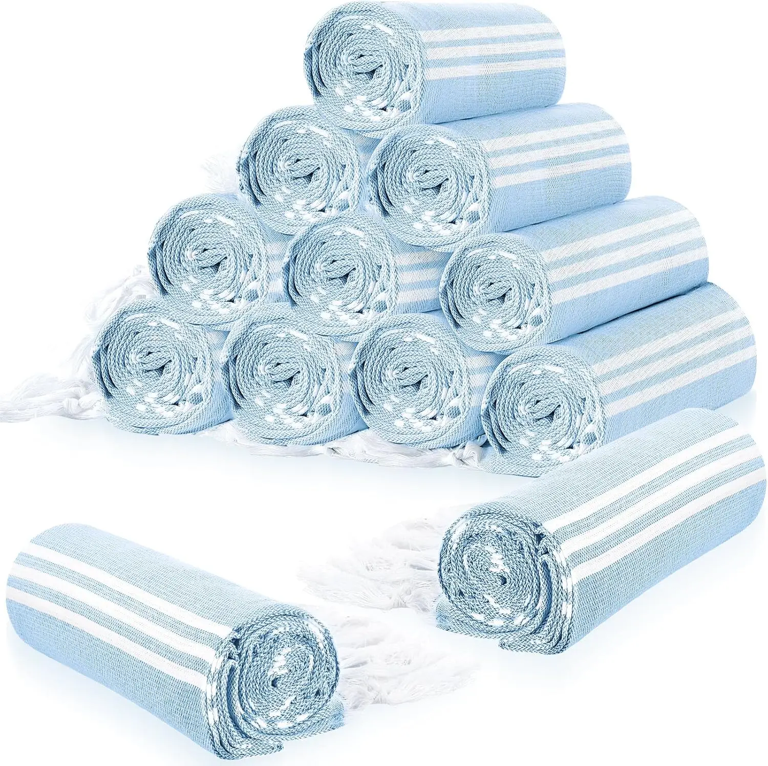 12 Pack Turkish Beach Towel Bulk 71x36 Inches Cotton Turkish Bath Sand Free Quick Dry Blanket Towels
12 Pack Turkish Beach Towel Bulk 71x36 Inches Cotton Turkish Bath Sand Free Quick Dry Blanket Towels
