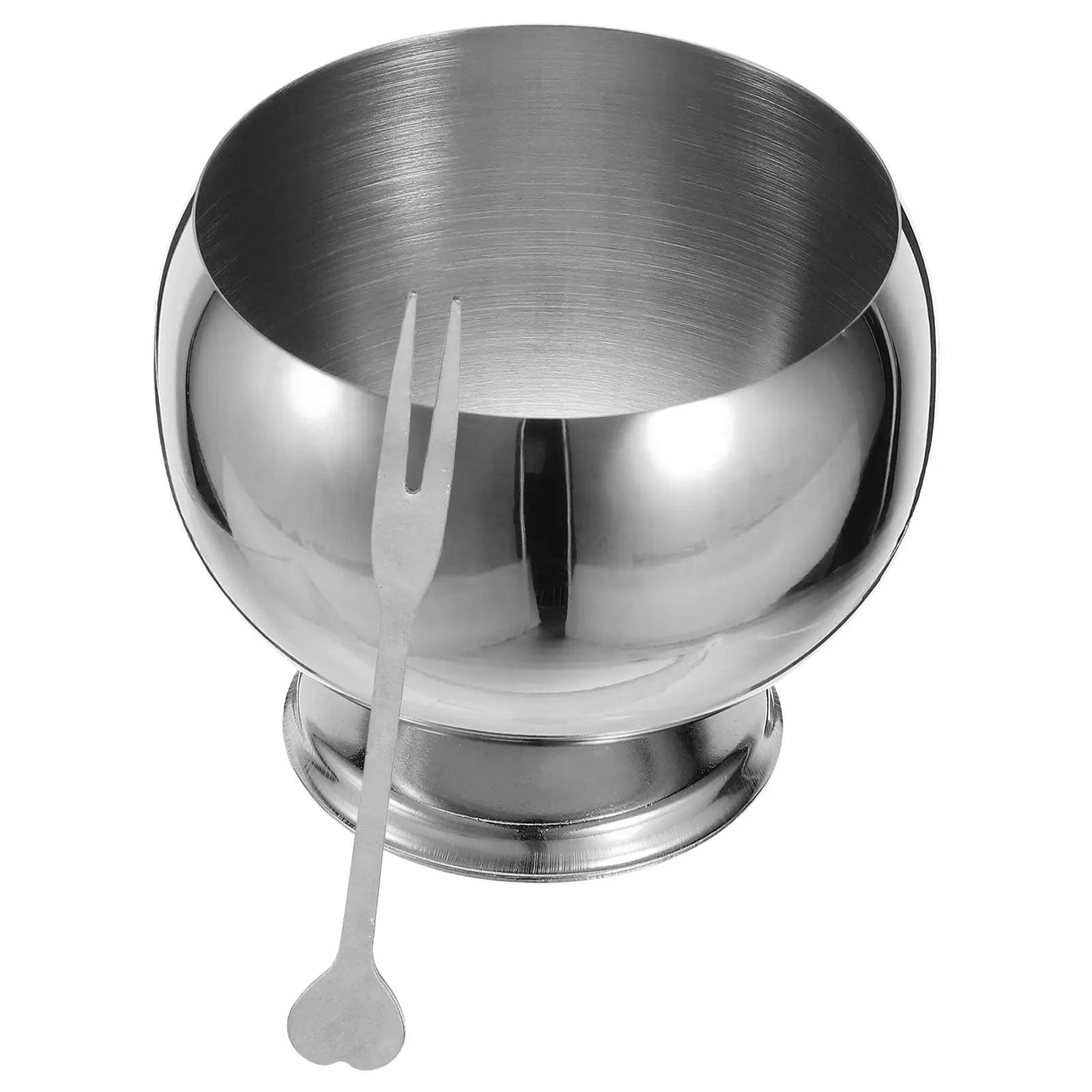 1Set High Footed Stainless Steel Ice Cream Bowl 9.5oz Multi-Function Metal Dessert Cup for Salad Yogurt Pudding Christmas Party
1Set High Footed Stainless Steel Ice Cream Bowl 9.5oz Multi-Function Metal Dessert Cup for Salad Yogurt Pudding Christmas Party