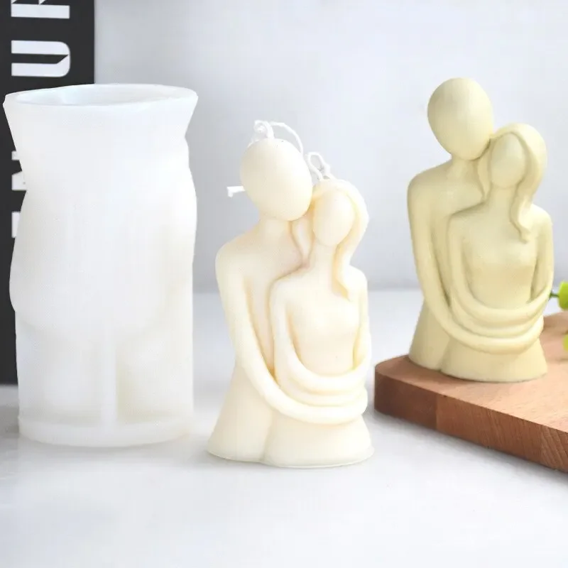 DIY Embrace Couple Portrait Candle Mold Silicone Cake Baking Molds Aromatherapy Plaster Home Decorative Ornaments Top Quality
DIY Embrace Couple Portrait Candle Mold Silicone Cake Baking Molds Aromatherapy Plaster Home Decorative Ornaments Top Quality